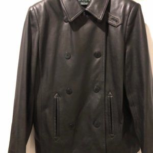Lauren Black Double Breasted Coat
